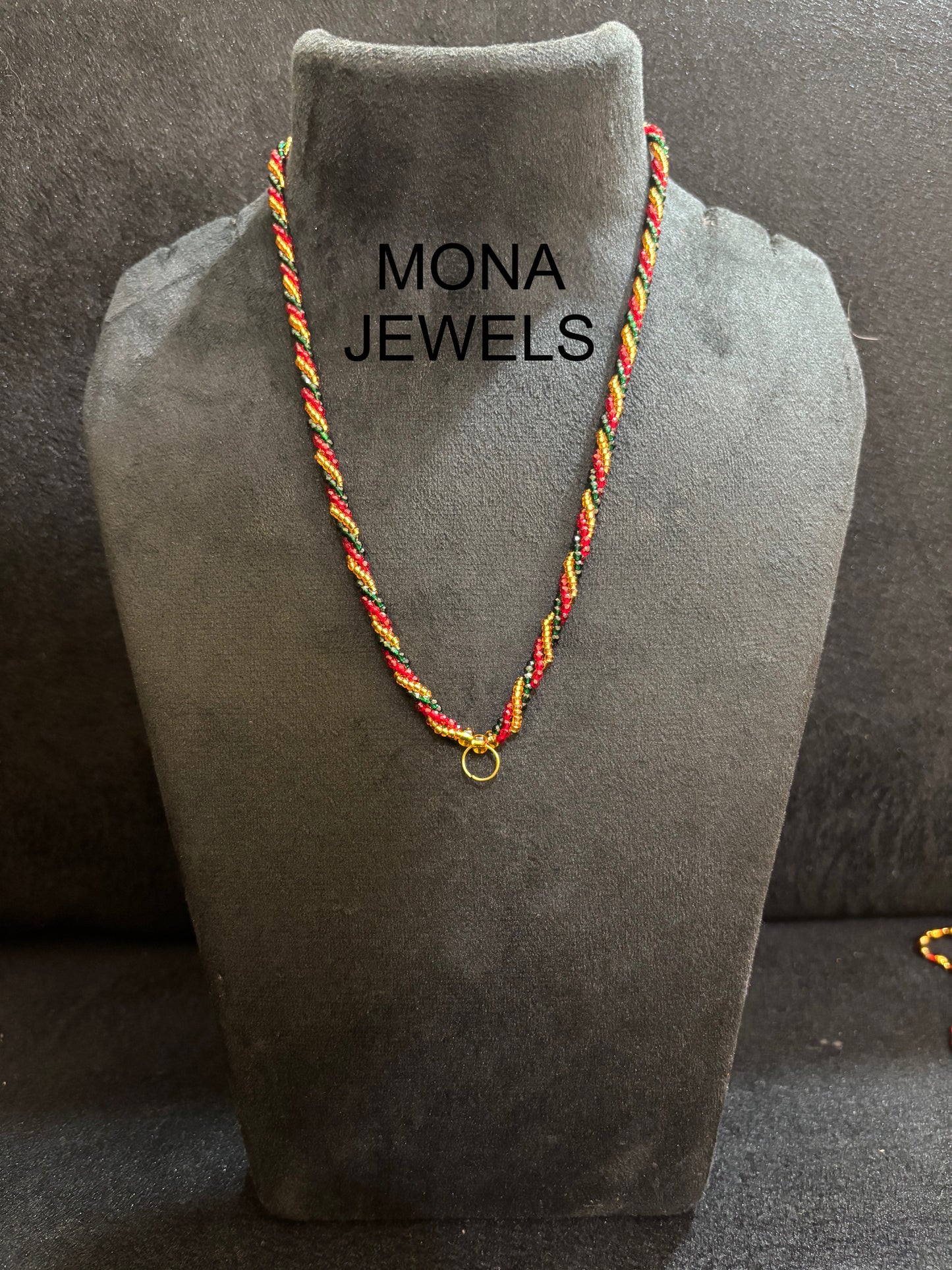 18 Inch single kadi 3 Line kanthi wali Ladi 34